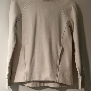 Lululemon Athletica Cream Sweatshirt Classic Crewneck